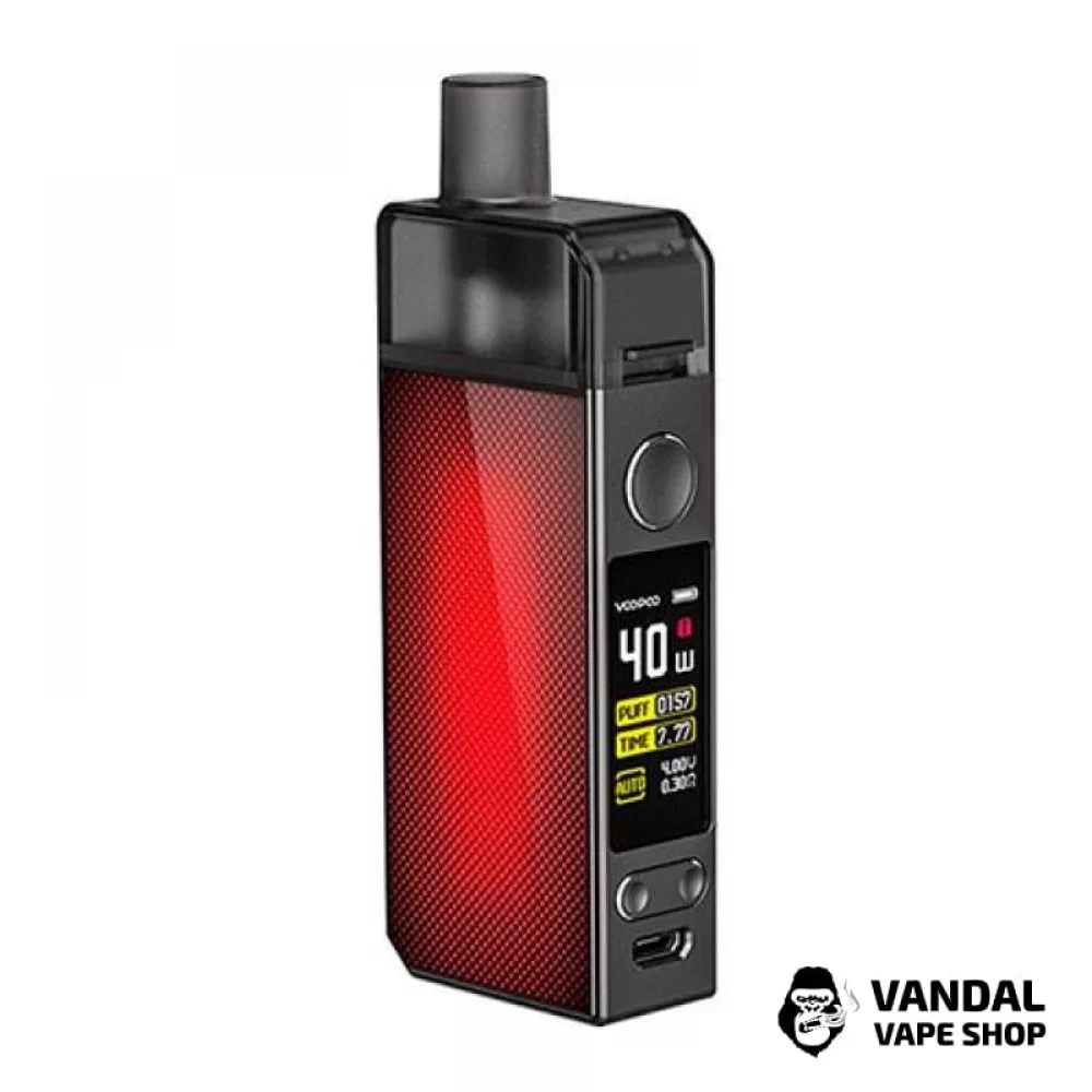 VooPoo NAVI Mod Pod Kit (Original) в расцветке "Lattice Red"