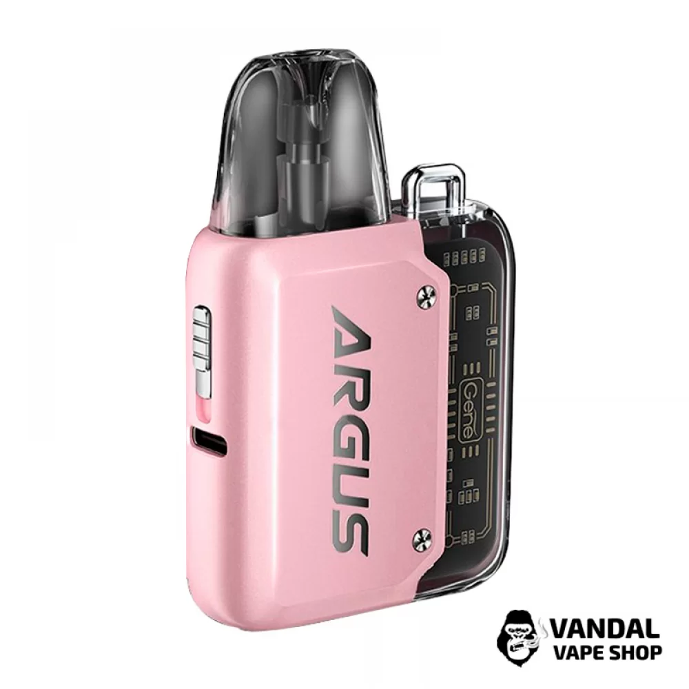 Pod-система Voopoo Argus P1 Pod Kit в рожевому кольорі