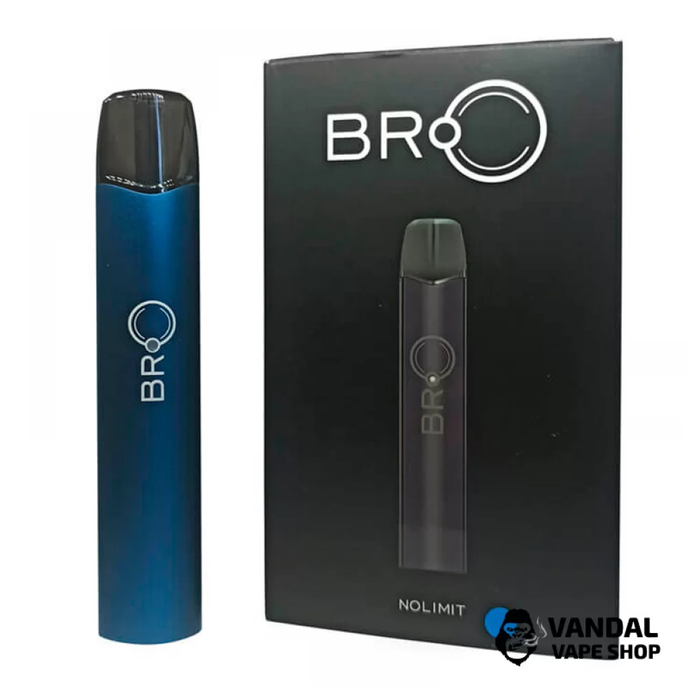 Стартовый набор Nolimit BRO Pod Kit в синем цвете Стартовый набор Nolimit BRO Pod Kit в синем цвете