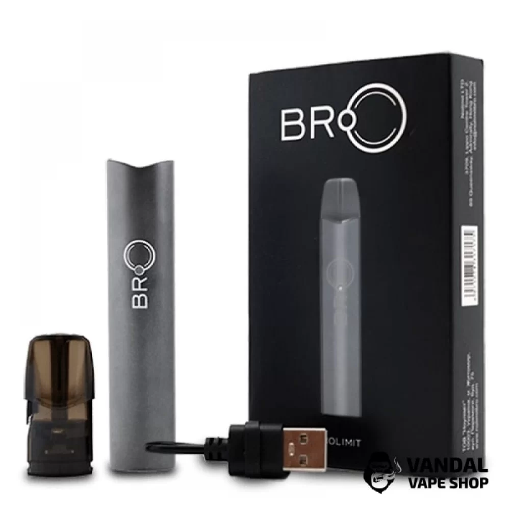 Стартовый набор Nolimit BRO Pod Kit в сером цвете