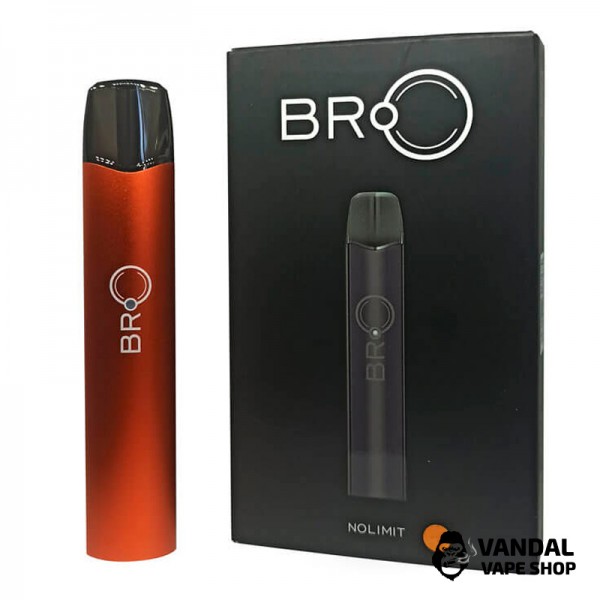 Стартовий набір Nolimit BRO Pod Kit в помаранчевому кольорі