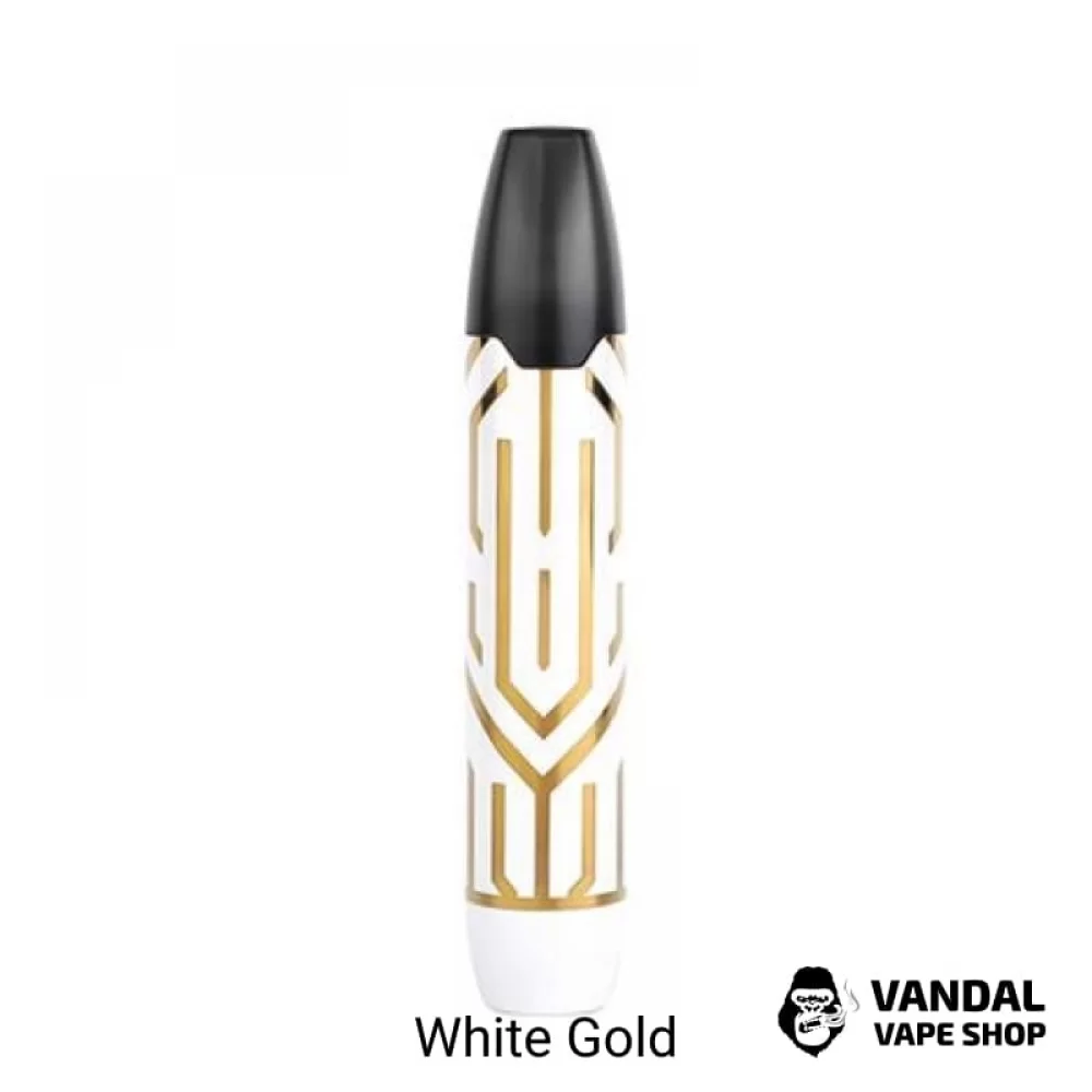 Оригінальна Pod-система Hotcig Kubi Refillable Pod Kit в біло-золотому забарвленні
