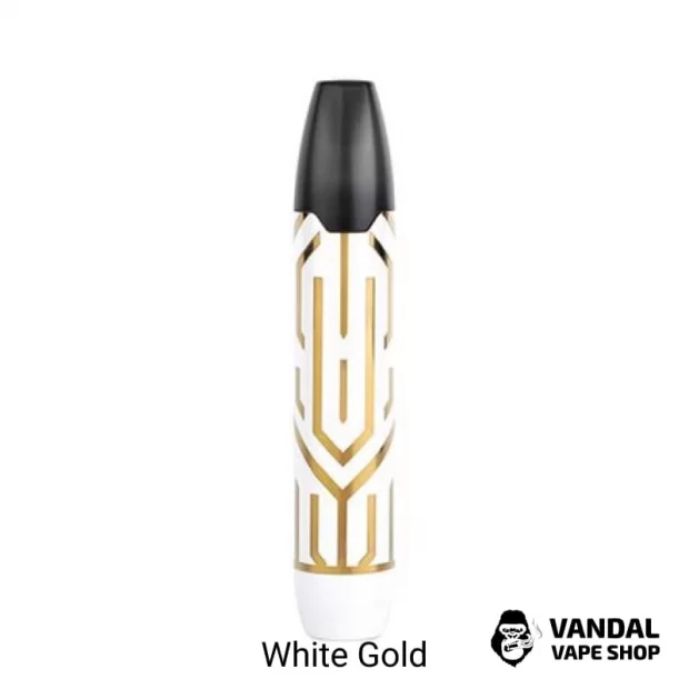 Оригінальна Pod-система Hotcig Kubi Refillable Pod Kit в біло-золотому забарвленні