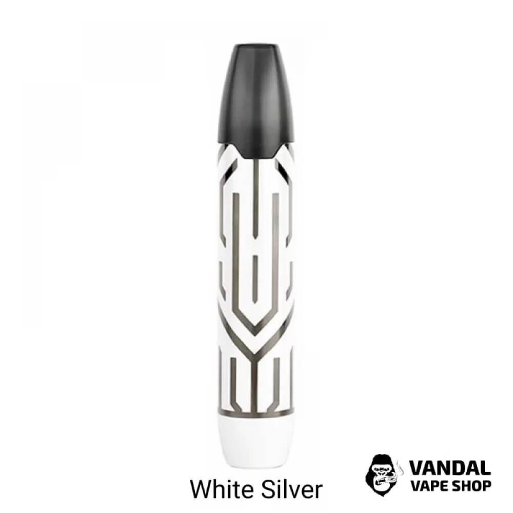 Оригінальна Pod-система Hotcig Kubi Refillable Pod Kit в біло-срібному забарвленні