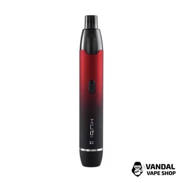 Pod система Hotcig Kubi 2 Refillable Pod Kit в червоно-чорному кольорі