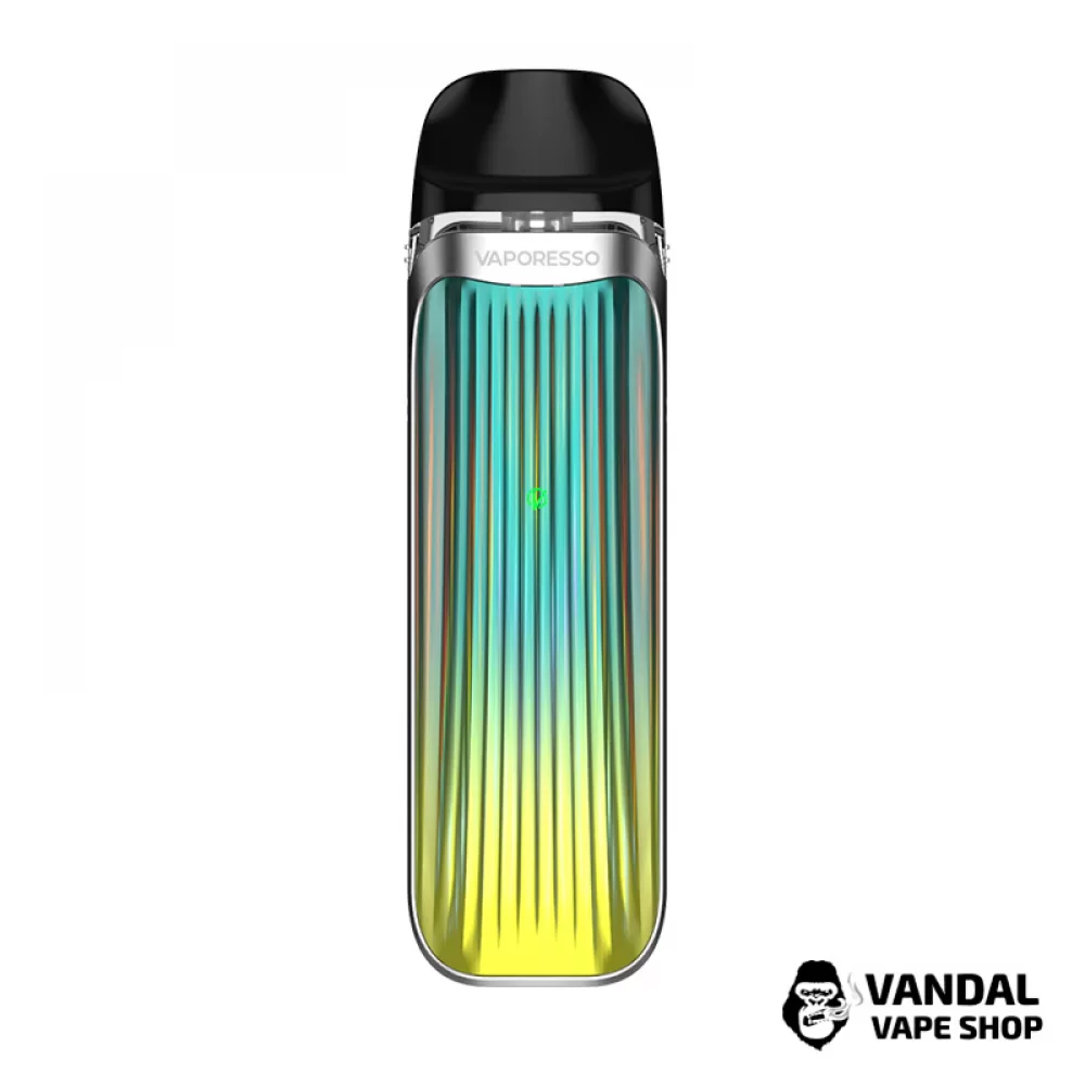 Оригинальная Pod-система Vaporesso Luxe QS Pod Kit в градиентном желто-бирюзовом цвете Оригинальная Pod-система Vaporesso Luxe QS Pod Kit в градиентном желто-бирюзовом цвете