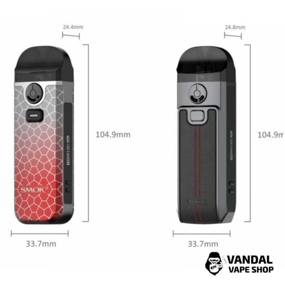 Стартовий набір SMOK Nord 4 Pod Kit в забарвленні "Grey Armor"