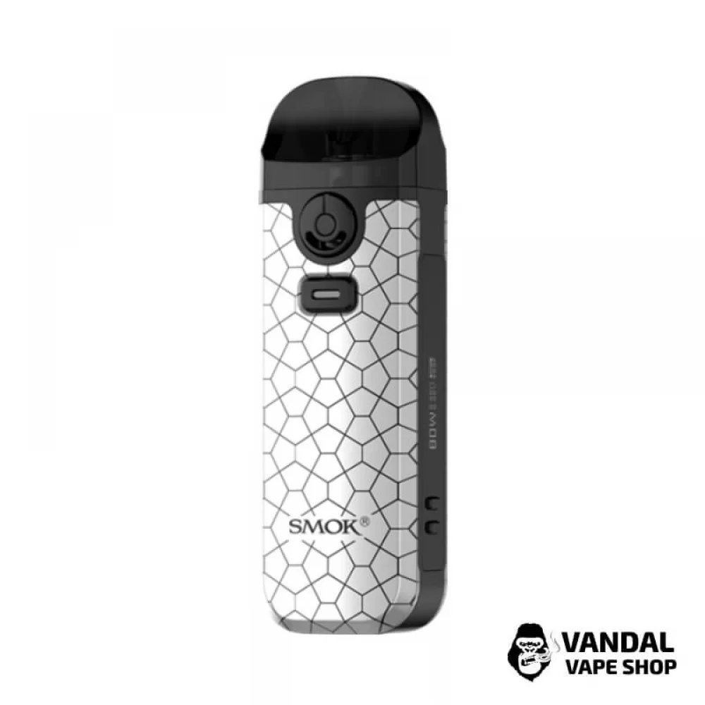 Стартовий набір SMOK Nord 4 Pod Kit в забарвленні "White Armor"