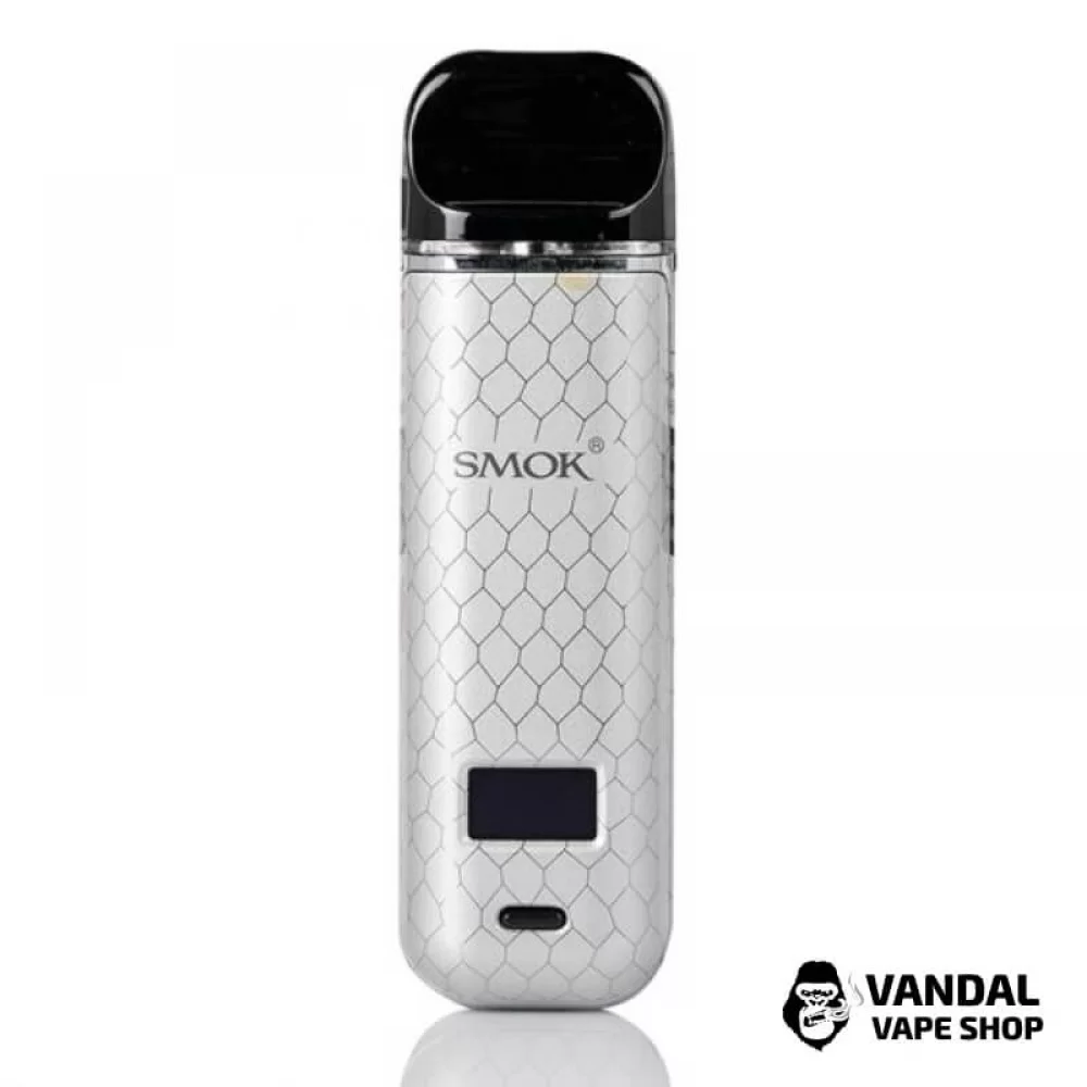 Pod-система Smok Novo X Pod Kit (Original) в расцветке "Silver Cobra" Pod-система Smok Novo X Pod Kit (Original) в расцветке "Silver Cobra"