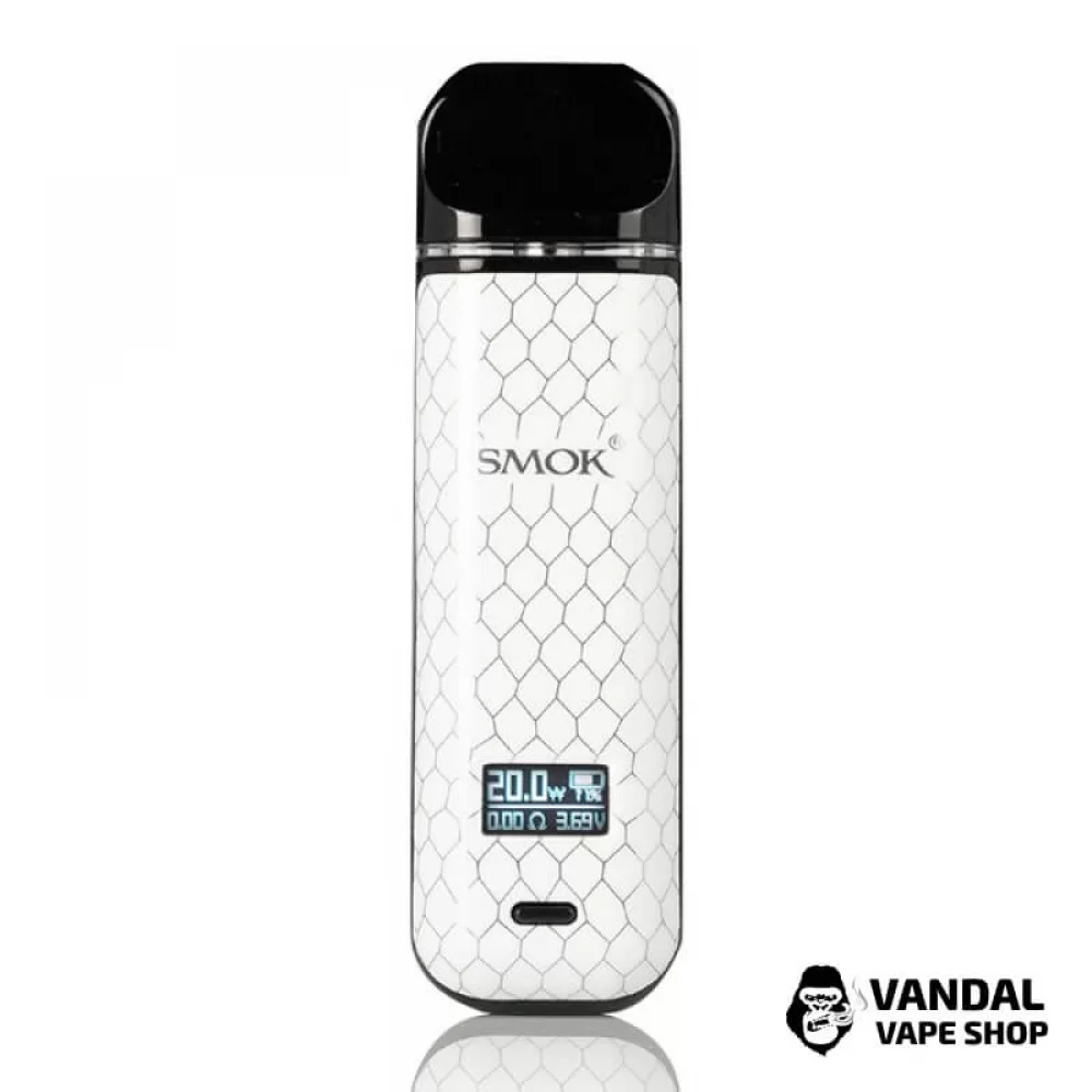 Pod-система Smok Novo X Pod Kit (Original) в забарвленні "White Cobra" Pod-система Smok Novo X Pod Kit (Original) в забарвленні "White Cobra"