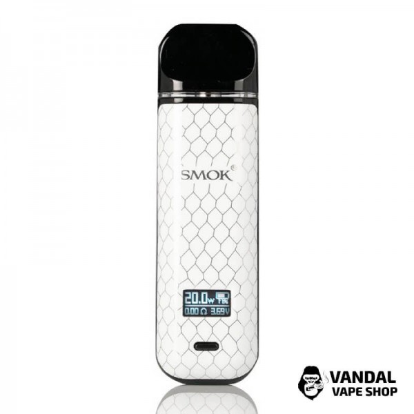 Pod-система Smok Novo X Pod Kit (Original) в забарвленні "White Cobra"