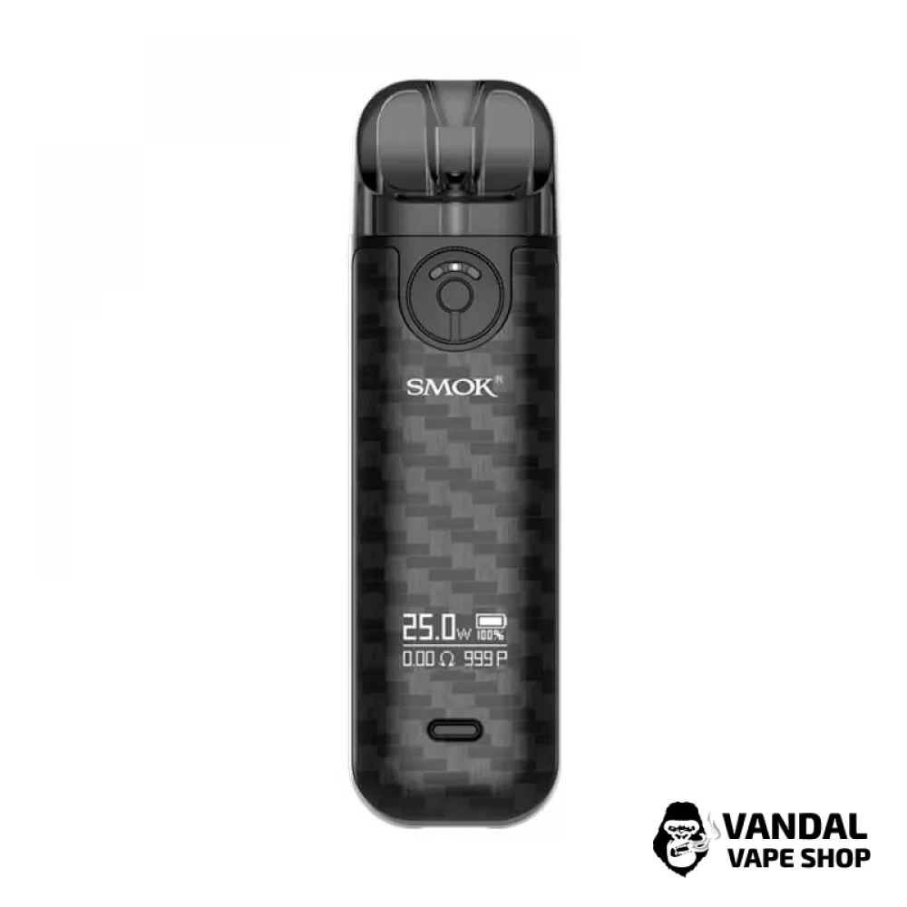 Smok Novo 4 Pod Kit 800mAh - в расцветке "Black Carbon Fiber" (черное углеволокно) Smok Novo 4 Pod Kit 800mAh - в расцветке "Black Carbon Fiber" (черное углеволокно)