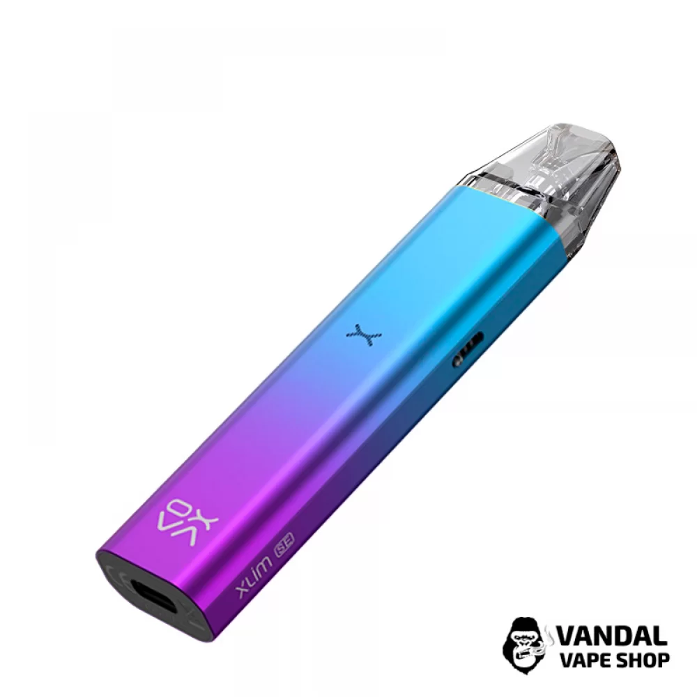 Pod-система OXVA Xlim SE Bk в градиентном фиолетово-голубом цвете Pod-система OXVA Xlim SE Bk в градиентном фиолетово-голубом цвете