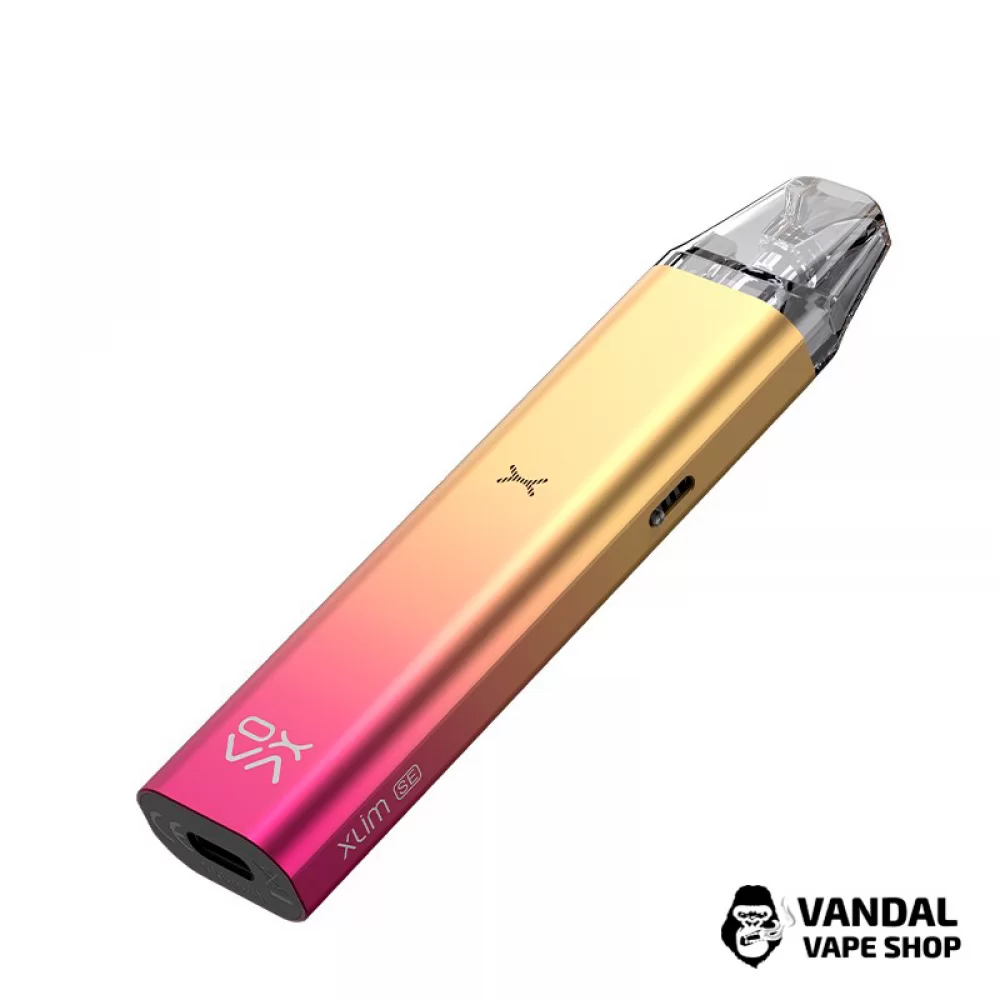 Pod-система OXVA Xlim SE Bk у градієнтному рожево-золотому кольорі Pod-система OXVA Xlim SE Bk у градієнтному рожево-золотому кольорі