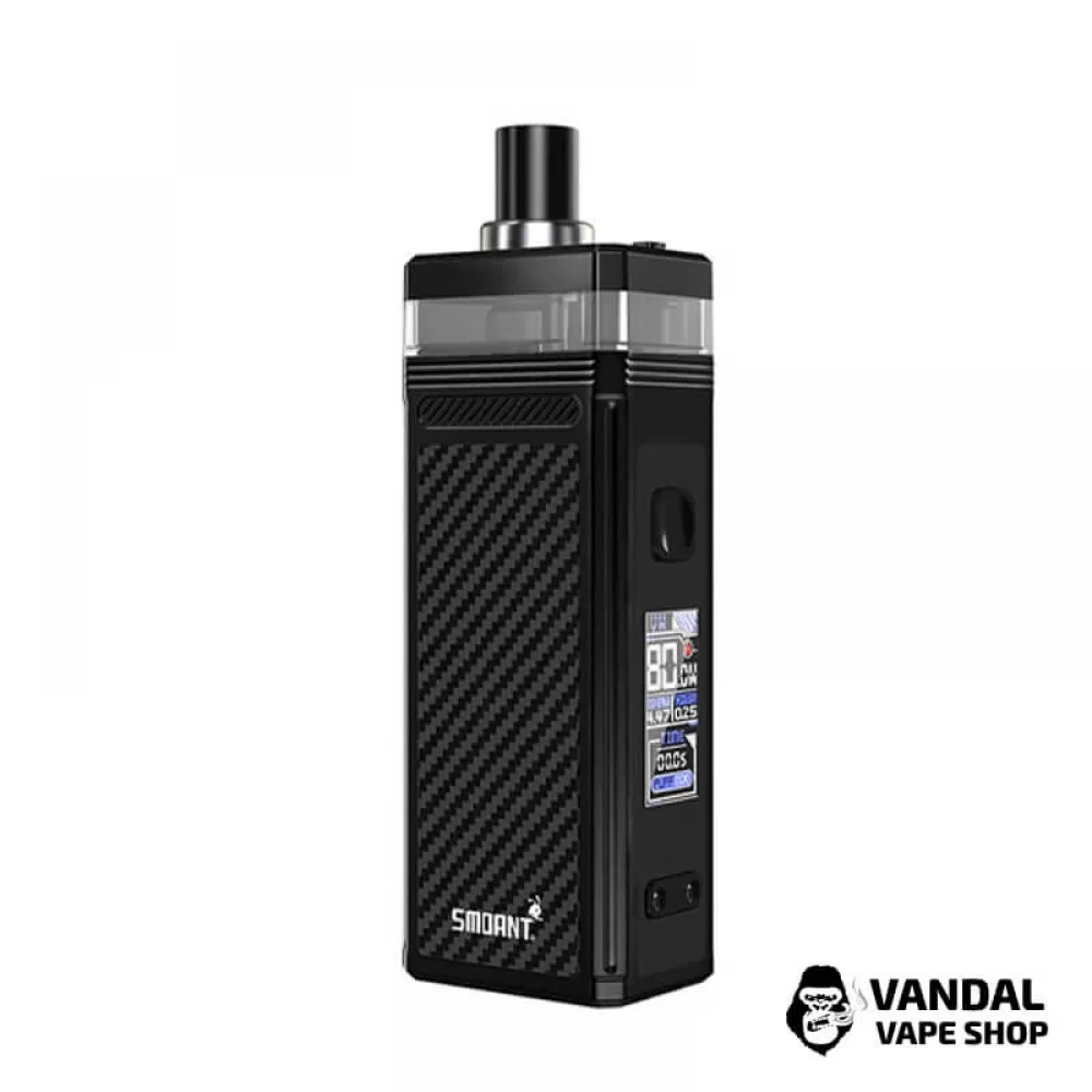 Pod-система Smoant Pasito 2 II Mod 80W Kit 2500mAh в забарвленні "Carbon Fiber" Pod-система Smoant Pasito 2 II Mod 80W Kit 2500mAh в забарвленні "Carbon Fiber"