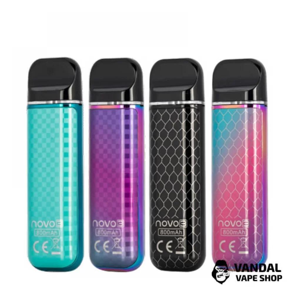 Стартовый набор SMOK Novo 3 Pod System Kit 25W 800mAh Стартовый набор SMOK Novo 3 Pod System Kit 25W 800mAh