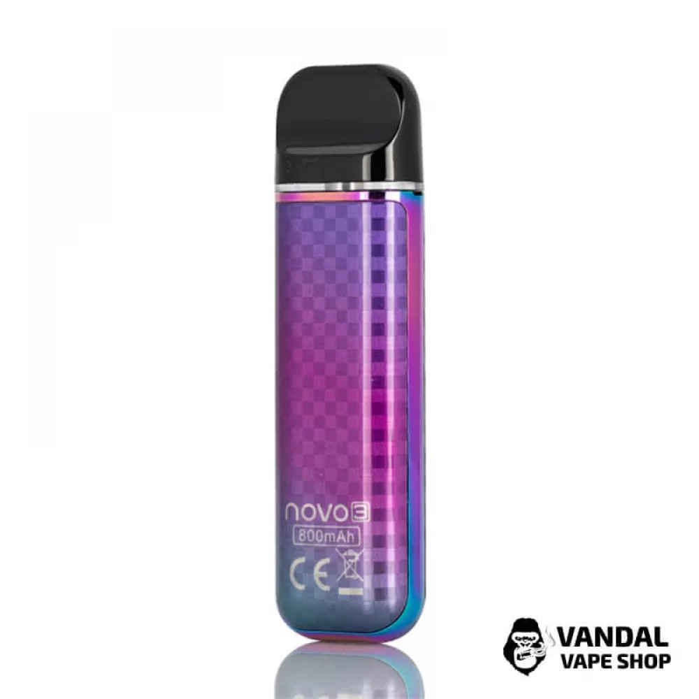 SMOK Novo 3 Pod System Kit 25W 800mAh в расцветке "Color Carbon Fiber"