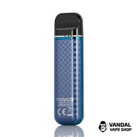 SMOK Novo 3 Pod System Kit 25W 800mAh Blue Carbon Fiber