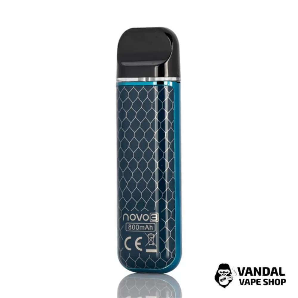 SMOK Novo 3 Pod System Kit 25W 800mAh в расцветке "IML Blue Cobra" SMOK Novo 3 Pod System Kit 25W 800mAh в расцветке "IML Blue Cobra"