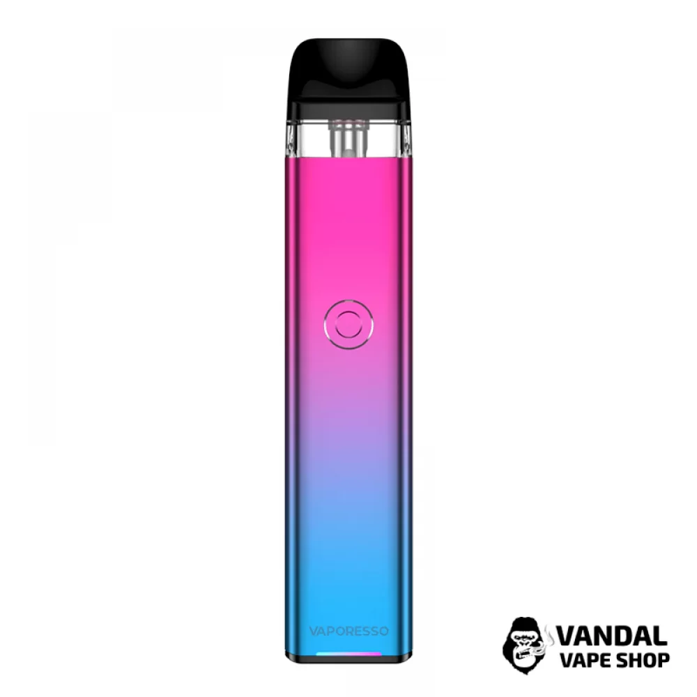 Оригинальная Pod-система Vaporesso XROS 3 Pod Kit в розово-синем цвете Оригинальная Pod-система Vaporesso XROS 3 Pod Kit в розово-синем цвете