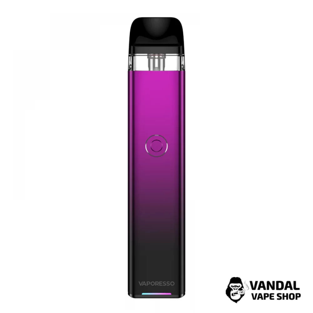 Оригинальная Pod-система Vaporesso XROS 3 Pod Kit в фиолетово-черном цвете Оригинальная Pod-система Vaporesso XROS 3 Pod Kit в фиолетово-черном цвете