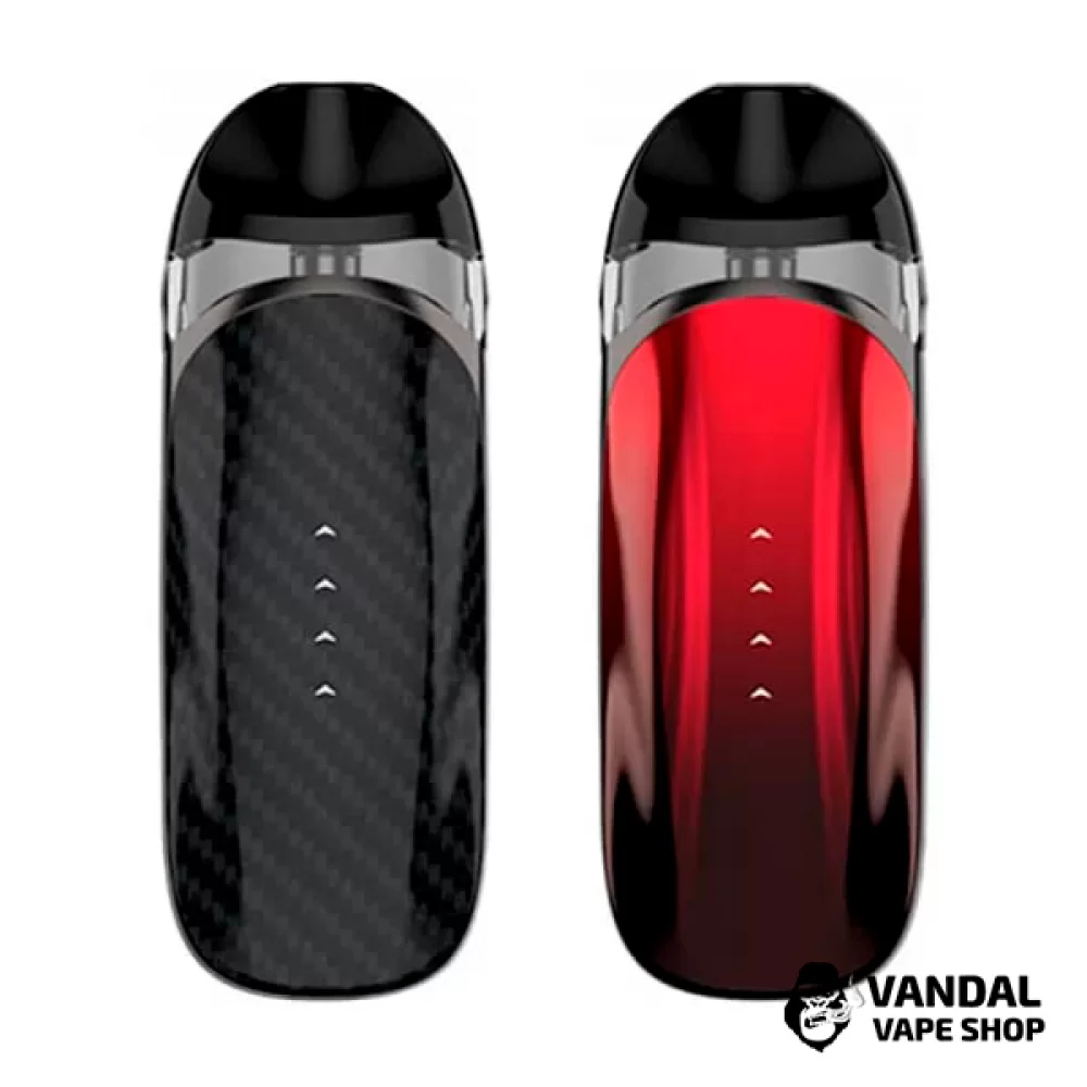 Pod-система Vaporesso ZERO 2 Pod Kit 2 шт в кольорах карбоновий + чорно-червоний