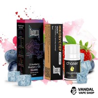 Набори для самозамісу Chaser Black Ice 30 мл 65 мг - Strawberry Blueberry