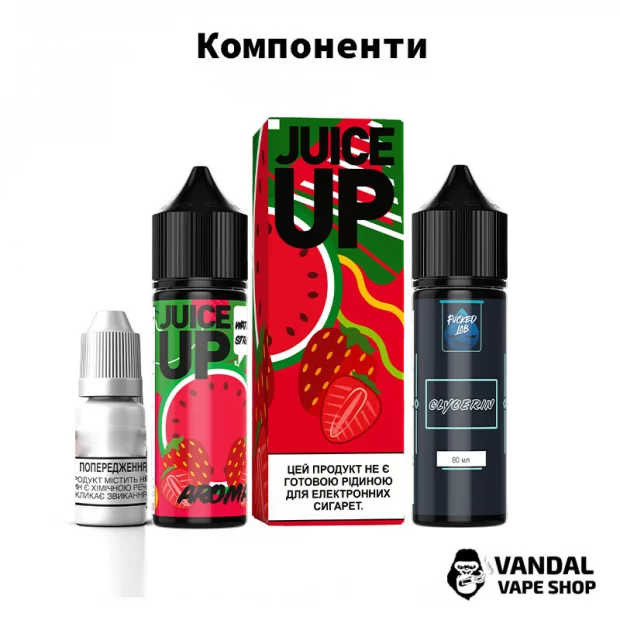 Набір для самозамісу Fucked Lab Mix Organic 60 мл 6 мг - зі смаком чорниці та лимону