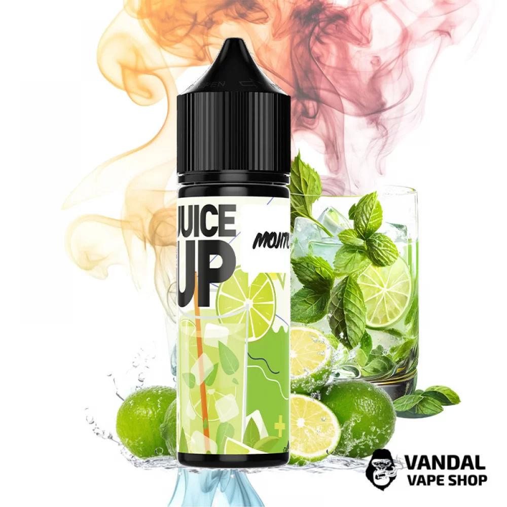 Набір для самозамісу Juice Up Organic 60 мл 3 мг зі смаком мохіто Набір для самозамісу Juice Up Organic 60 мл 3 мг зі смаком мохіто