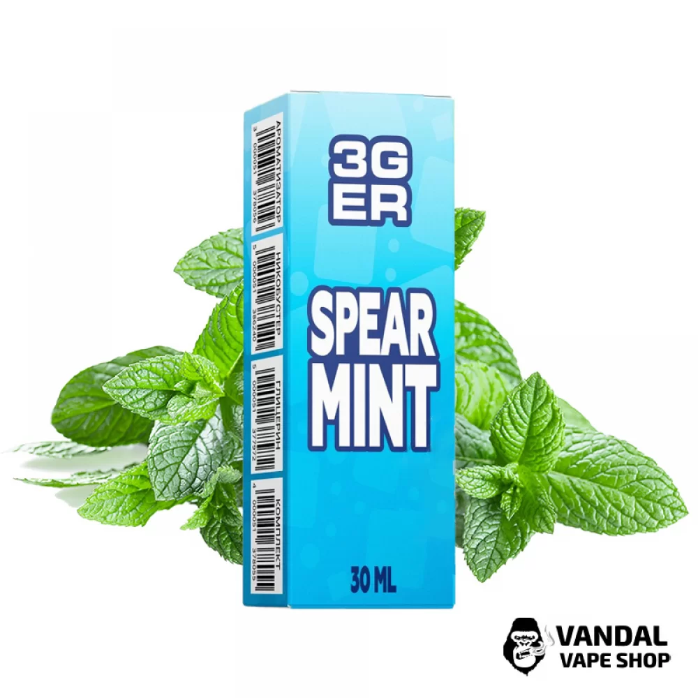 Набор для самозамеса 3Ger Salt 30 мл 50 мг со вкусом мяты Набор для самозамеса 3Ger Salt 30 мл 50 мг со вкусом мяты