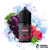 Набори для самозамісу The 3Ger Salt 30 мл 50 мг - Grape Raspberry