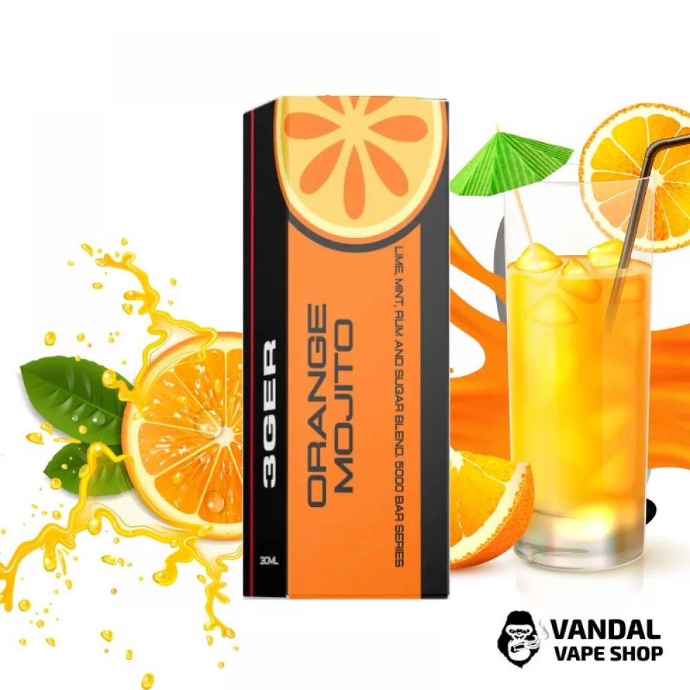 Набор для самозамеса 3Ger Salt 30 мл 30 мг со вкусом апельсинового мохито