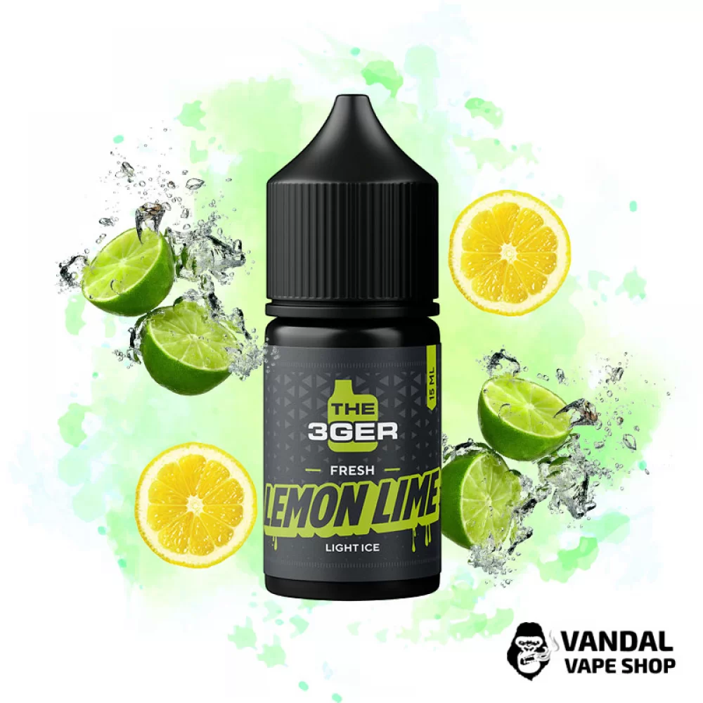 Набор для самозамеса The 3Ger Salt 30 мл 50 мг со вкусом лимона с лаймом