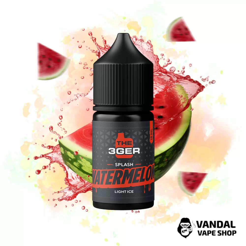 Набір для самозамісу The 3Ger Salt 30 мл 50 мг зі смаком кавуна