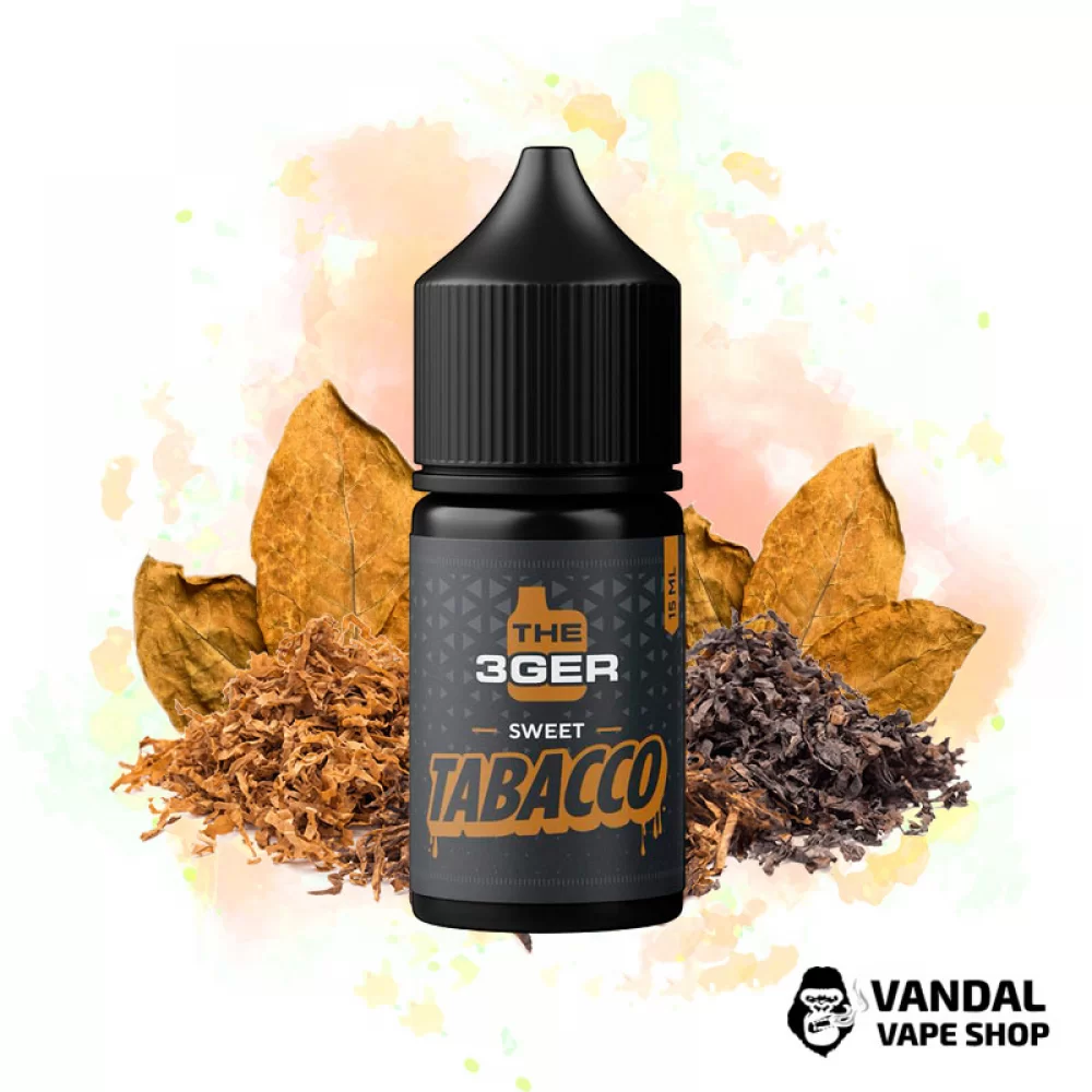 Набір для самозамісу The 3Ger Salt 30 мл 50 мг зі смаком тютюну Набір для самозамісу The 3Ger Salt 30 мл 50 мг зі смаком тютюну
