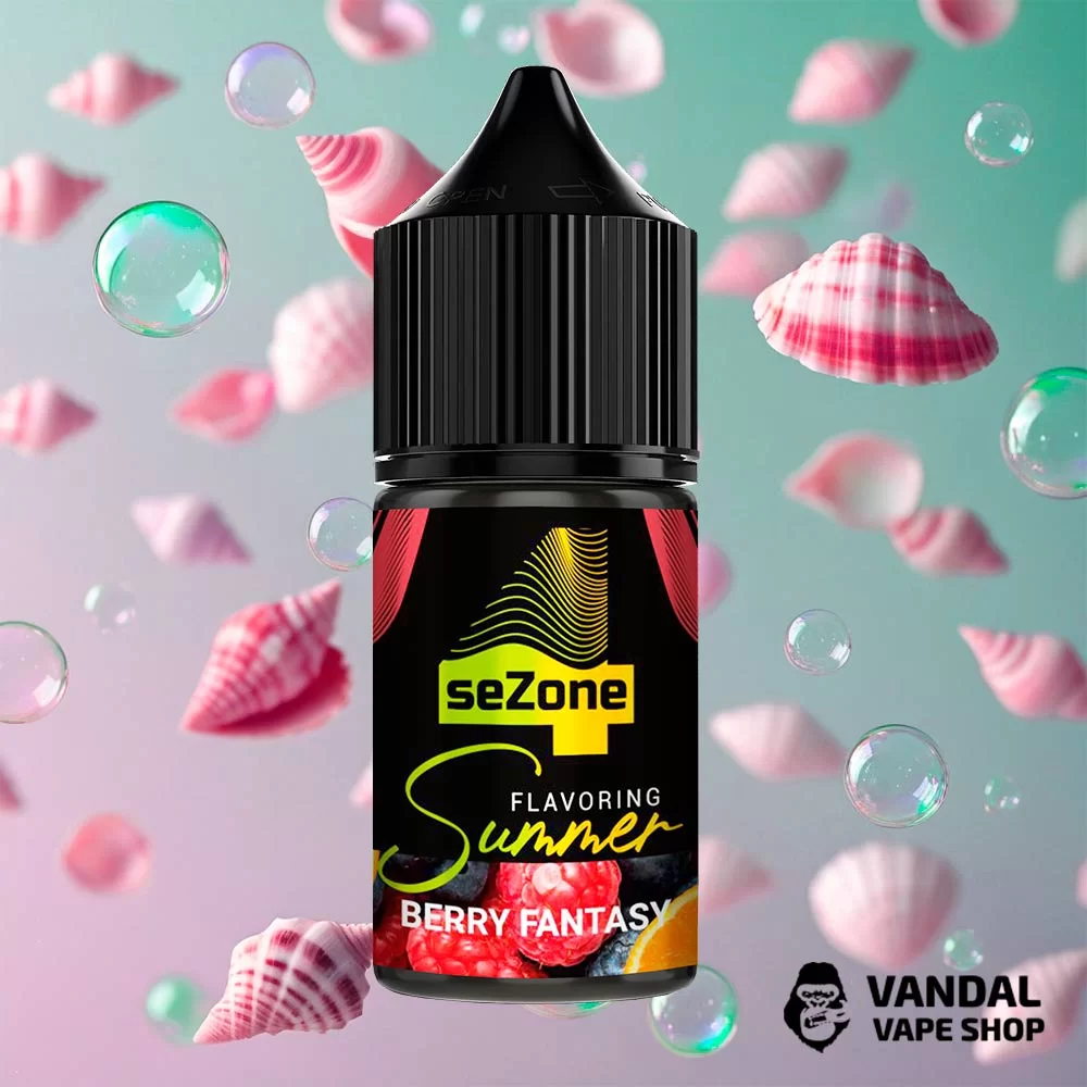 Набор для самозамеса 4 Sezone 30 мл 25 мг - со вкусом малины, черники и клубники Набор для самозамеса 4 Sezone 30 мл 25 мг - со вкусом малины, черники и клубники