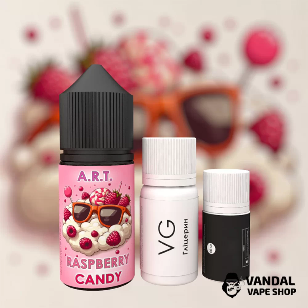 Набор для самозамеса A.R.T. 30 мл 65 мг - со вкусом малиновых конфет