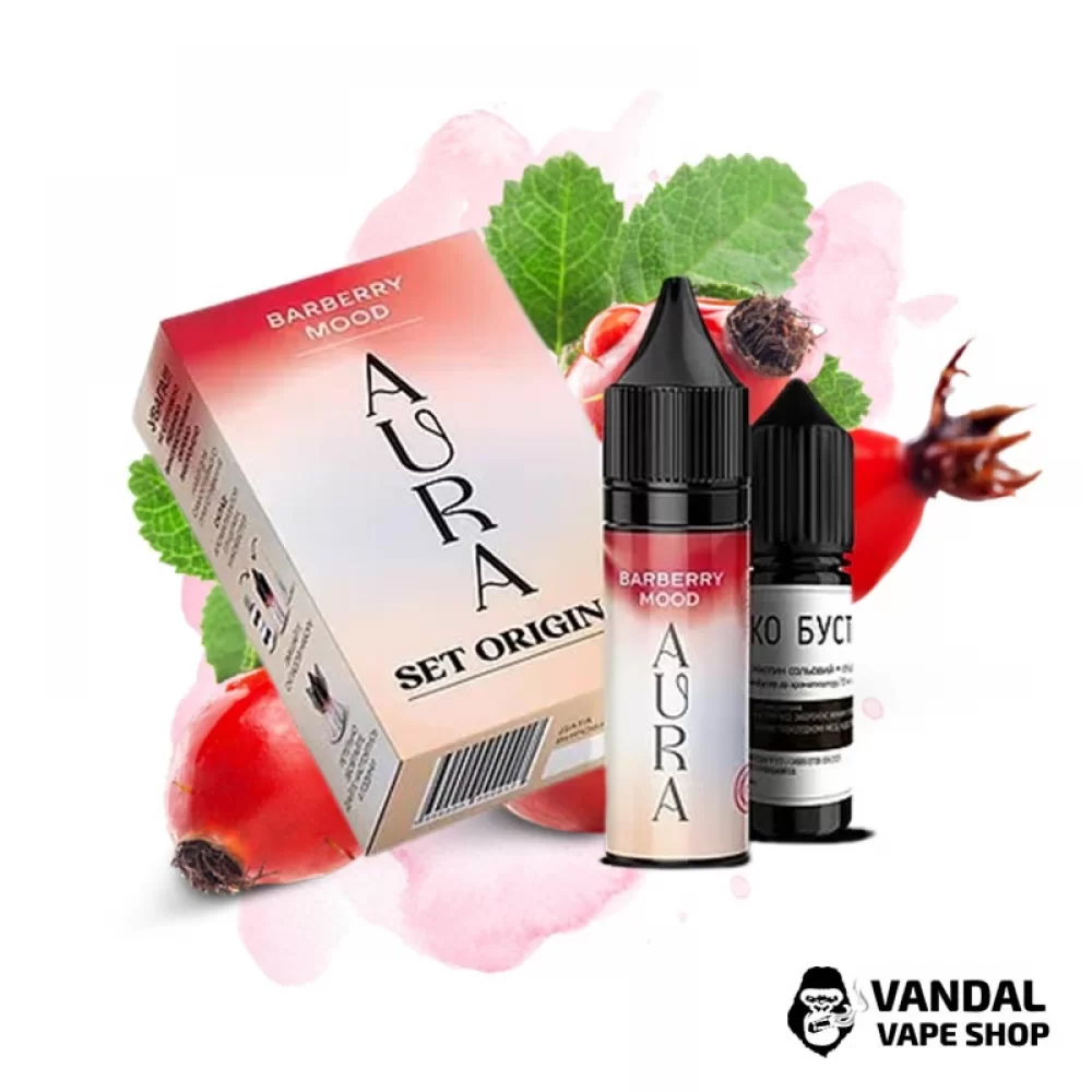 Набір для самозамісу Aura Original 15 мл 30 мг - зі смаком барбарису.