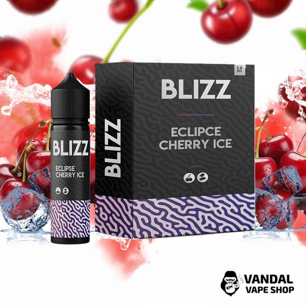 Набор для самозамеса Blizz Plus Organic 60 мл 3 мг - со вкусом вишни с холодком Набор для самозамеса Blizz Plus Organic 60 мл 3 мг - со вкусом вишни с холодком