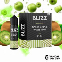 Наборы для самозамеса Blizz Organic 60 мл 3 мг - Sour Apple with Kiwi