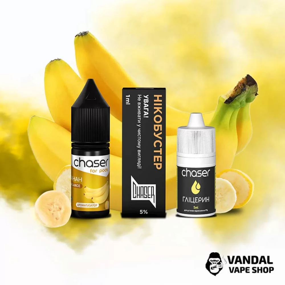 Набор для самозамеса Chaser ForPods 10 мл 65 мг со вкусом банана