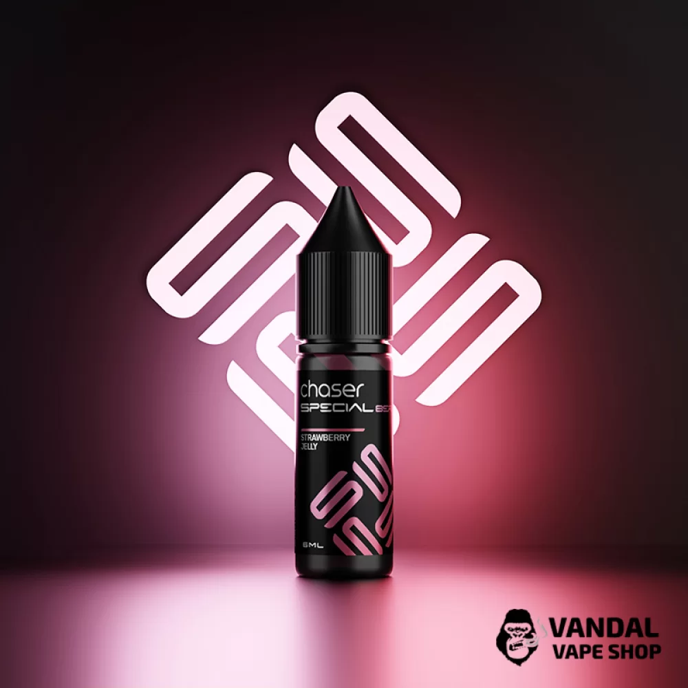 Набір для самозамісу Chaser Special Berry 15 мл 65 мг зі смаком полуничного желе