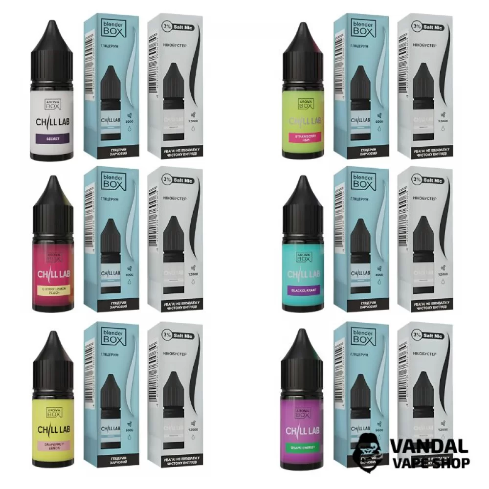 Набор для самозамеса Chill Lab 15 мл Набор для самозамеса Chill Lab 15 мл