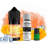 Наборы для самозамеса Crazy Juice - Mango Ice 30 мл 65 мг