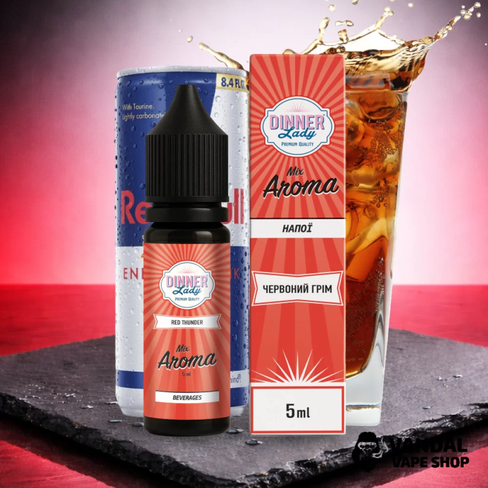 Набор для самозамеса Dinner Lady 15 мл 50 мг со вкусом ягодного энергетика