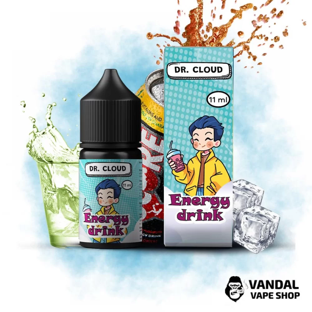 Набор для самозамеса Dr.Cloud 30 мл 50 мг - освежающий вкус энергетика Набор для самозамеса Dr.Cloud 30 мл 50 мг - освежающий вкус энергетика