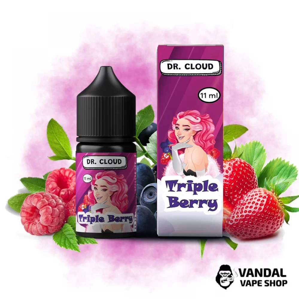 Набор для самозамеса Dr.Cloud 30 мл 50 мг - со вкусом ягод Набор для самозамеса Dr.Cloud 30 мл 50 мг - со вкусом ягод