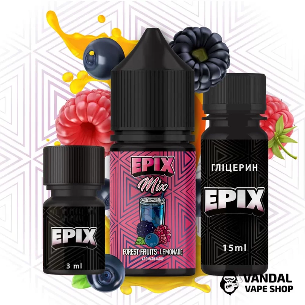 Набір для самозамісу Epix Mix - зі смаком лісових фруктів з ягодами