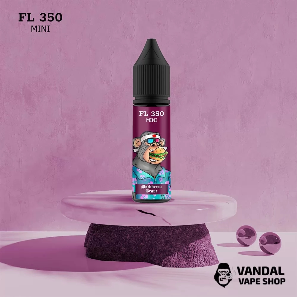 Набор для самозамеса FL350 Mini 15 мл 50 мг со вкусом ежевики и винограда Набор для самозамеса FL350 Mini 15 мл 50 мг со вкусом ежевики и винограда