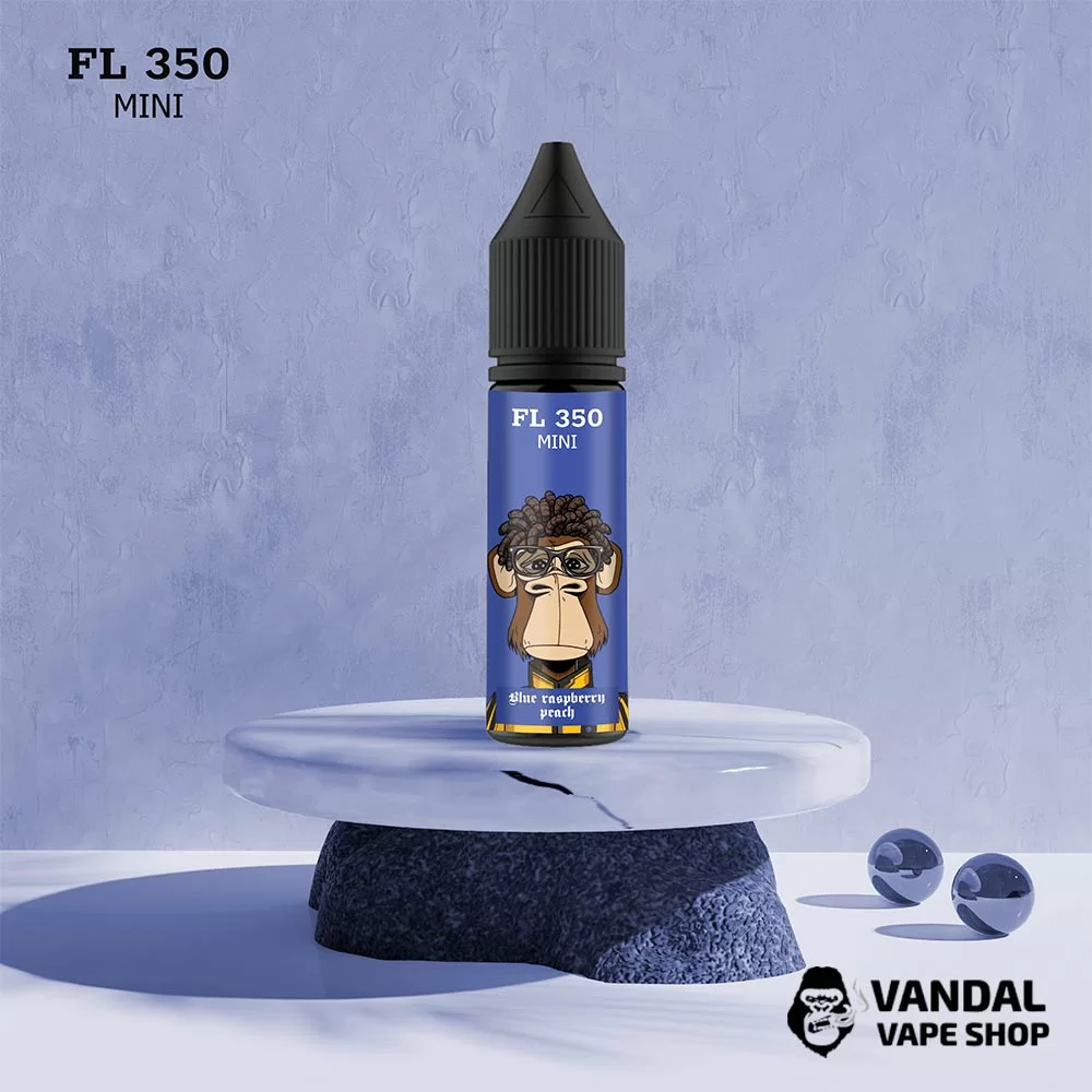 Набір для самозамісу FL350 Mini 15 мл 50 мг зі смаком голубої малини і персика